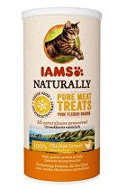 Obrázok Iams Naturally Cat 100% kuřecí kostky 25g