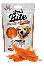 Obrázok Brit Let's Bite Chewbones Calcium & Chicken Fillet 80g