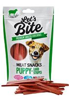 Obrázok Brit Let's Bite Meat Snacks Puppy Lamb Stripes 80g