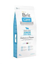 Obrázok BRIT CARE GRAIN-FREE JUNIOR LARGE BREED SALMON & POTATO 12 KG (294-132721)