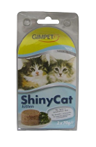 Obrázok Gimpet kočka konz. ShinyCat  Junior tuňák 2x85g