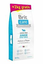 Obrázok Brit Care Dog Grain-free Junior LB Salmon&Potato12+2kg