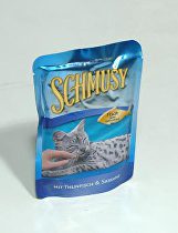 Obrázok Konzerva Schmusy Cat kapsa Fish tuňák+sardinky 100g