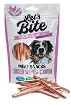 Obrázok Brit Let's Bite Meat Snacks Chicken & Codfish 80g