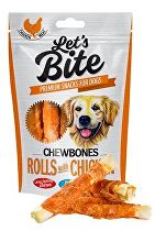 Obrázok Brit Let's Bite Chewbones Rolls & Chicken 110g