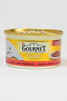 Obrázok Gourmet Gold konz. kočka hov.a kuře v rajč.om.85g