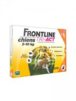 Obrázok FRONTLINE TRI-ACT Spot-On pre psy S sol (na kožu, psy 5-10 kg) 1x1 ml