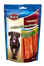 Obrázok Trixie Premio CHICKEN CHEESE STRIPES se sýrem 100g TR