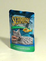 Obrázok Konzerva Schmusy Cat kapsa Fish tuňák+zelenina 100g