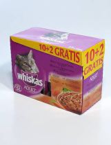 Obrázok Whiskas kapsa  Menu ze 4 druhů masa 12x100g