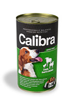 Obrázok Calibra Dog  konz. jehněčí+hovězí+kuřecí v želé 1240g