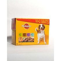 Obrázok Pedigree kapsa 12pack kuře/jehně/drůbež/hovězí 100g