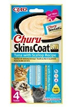 E-shop Churu Cat Skin&Coat Tuna with Scallop Recipe 4x14g + Množstevná zľava