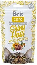 Brit Care Cat Snack Shiny Hair 50g + Množstevná zľava