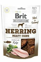 Brit Jerky Sleď mäsové mince 80g + Množstevná zľava