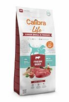 Calibra Dog Life Junior Small&Medium Fresh Beef 12kg + malé balení zadarmo