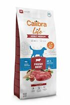 Calibra Dog Life Adult Medium Fresh Beef 12kg + malé balení zadarmo
