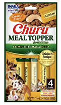 Churu Dog Meal Topper Chicken Recipe 4x14g + Množstevná zľava