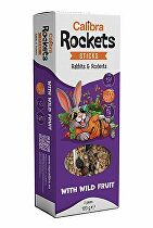 Calibra Rockets Sticks Rabbits&Rodents Divoké ovocie 120g