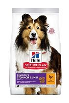 Hill\'s Can.Dry SP Sensitive Adult Medium Chicken 14kg