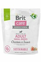 Brit Care Dog granuly Sustainable Adult Small Breed 1kg