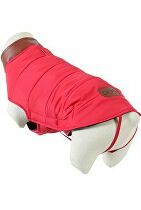 E-shop Prešívaná bunda pre psov LONDON červená 35cm Zo