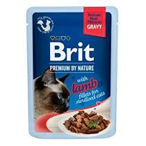 Brit Premium Cat D Filé Gravy Lamb Sterilizované 85g