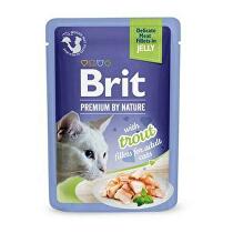 Brit Premium Cat D filé v želé so pstruhom 85g