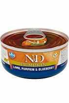 N&D CAT PUMPKIN Adult Lamb & Blueberry 70g + Množstevná zľava 1+1 zadarmo