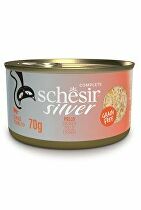 Schesir Cat Cons. Senior Wholefood Chicken 70g + Množstevná zľava