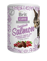 Brit Care Cat Snack Superfruits Salmon 100g + Množstevná zľava