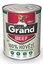 GRAND konz. pes deluxe 100% hovädzie 400g + Množstevná zľava