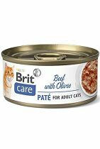 Brit Care Cat Cons Paté Beef & Olives 70g + Množstevná zľava