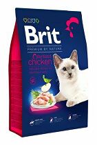 Brit Premium Cat by Nature Sterilized Chicken 8kg + Churu ZADARMO