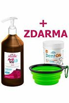 VITAR ArtiVit Sirup 1000ml+DentON100g+cestovní miska