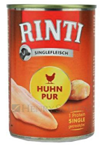 Rinti Dog konzerva PUR kuracie 400g + Množstevná zľava