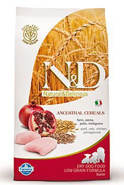 N&D LG DOG Puppy Starter Chicken & Pomegr 800g