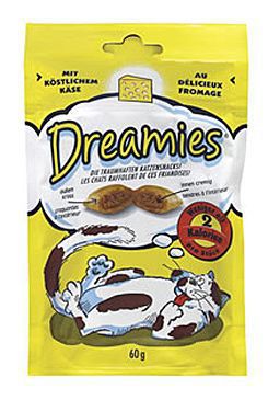 Dreamies pochúťka pre mačky syr 60g