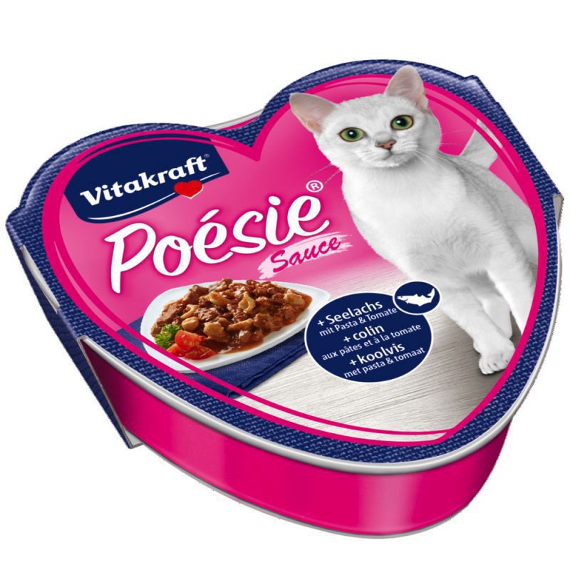 Vitakraft Cat Poésie cons. šťava treska, cesto, paradajky 85g