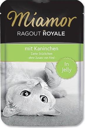 Miamor Cat Ragout vreckový králik v želé 100g