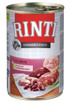 Rinti Dog konzerva Kennerfleisch kačacie srdce 400g