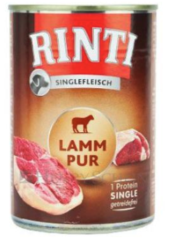 Rinti Dog konzerva Sensible PUR jahňacie 400g