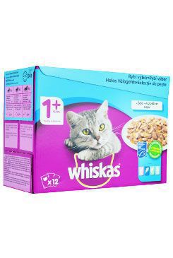 Whiskas vreckový výber rýb v želé 12x100g