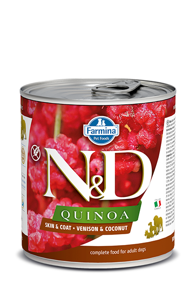 N&D DOG QUINOA Venison & Coconut 285g