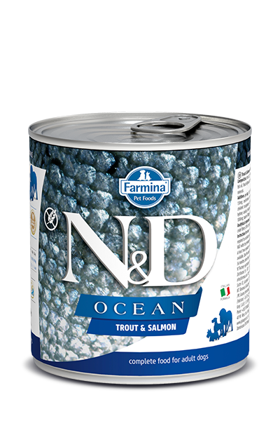 N&D DOG OCEAN Adult Trout & Salmon 285g