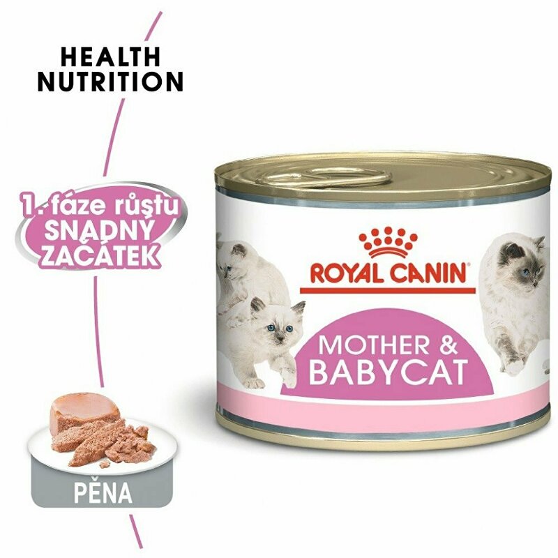 Royal Canin Feline Babycat 195g konzerva