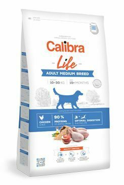 Calibra Dog Life Adult Medium Breed Chicken  2,5kg