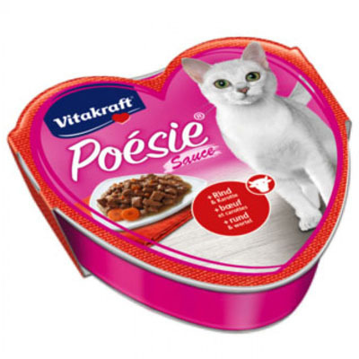 Vitakraft Cat Poésie hovädzia šťava, mrkvová 85g