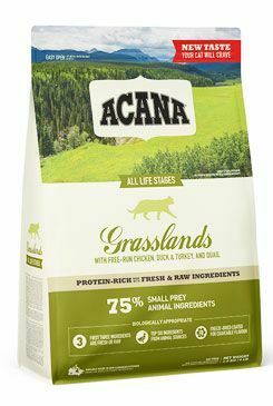 Acana Cat Grasslands bez obilnín 340g Novinka