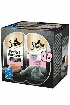 Sheba pocket Perfect Portions s lososom 3x75g